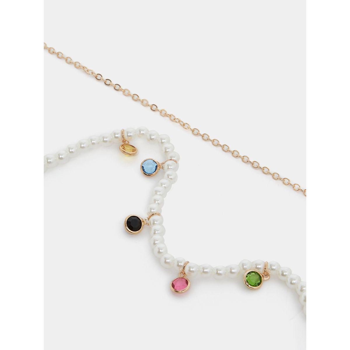 Styli Pack of 2 - Pendant Chain Necklace with Lobster Clasp Closure-women-watchesandjewellery-jewellery-necklacesandpendants-image-2