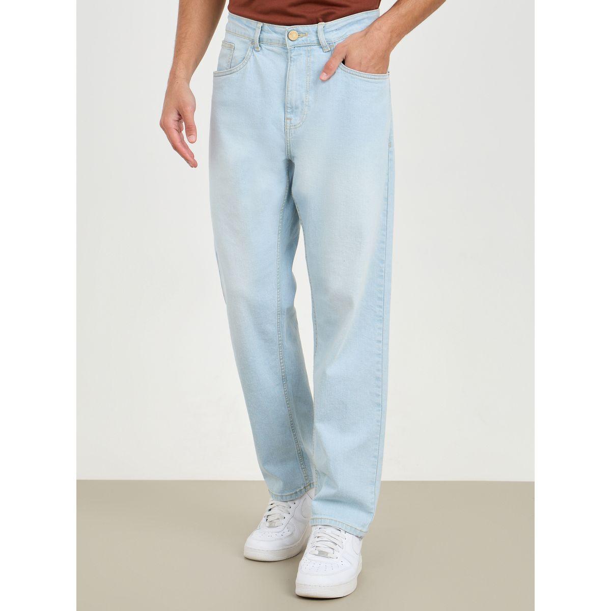 Styli Ice Wash Relax Fit Stretch Jeans-men-clothing-bottoms-jeans-image-1