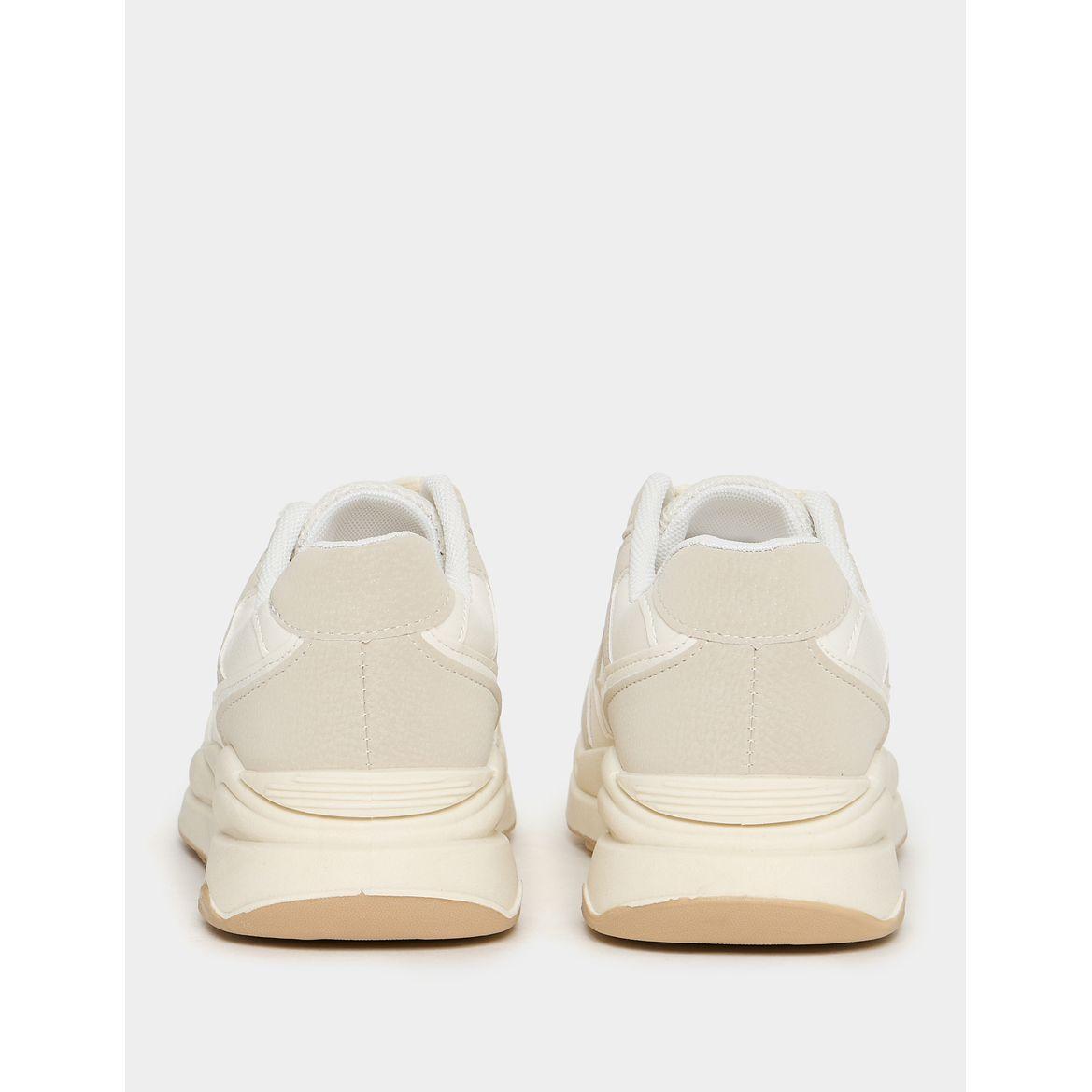 Styli Contrast Panel Lace Up Sneakers-women-shoes-sneakers-image-6