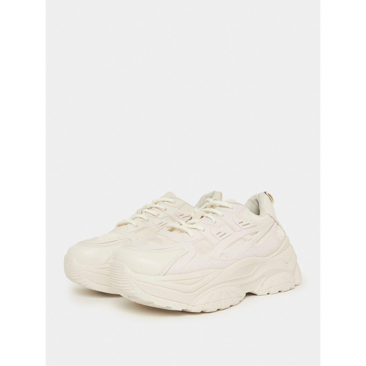 Styli Cut Out Mesh Insert Chunky Lace Up Sneaker-women-shoes-sneakers-image-2