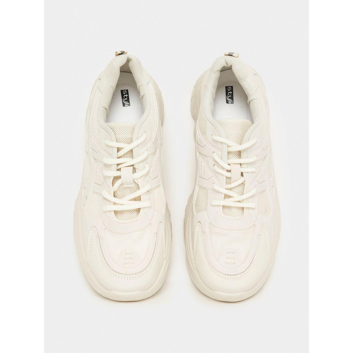 حذاء سنيكرز شانكي بتفاصيل شبكية-women-shoes-sneakers-image-5