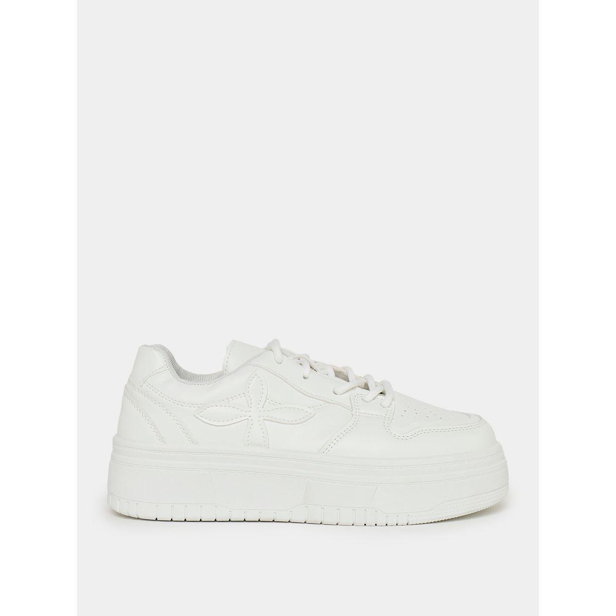 Styli Embroidered Floral Platform Court Sneaker-women-shoes-sneakers-image-1