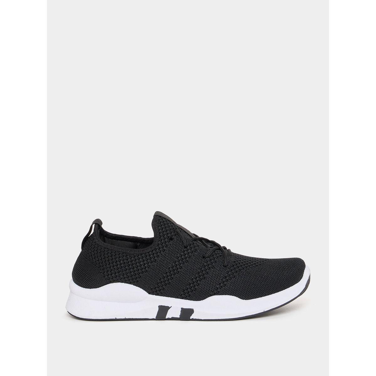 Styli Mesh Upper Lace Up Light Weight Sneakers-men-shoes-sneakers-image-1