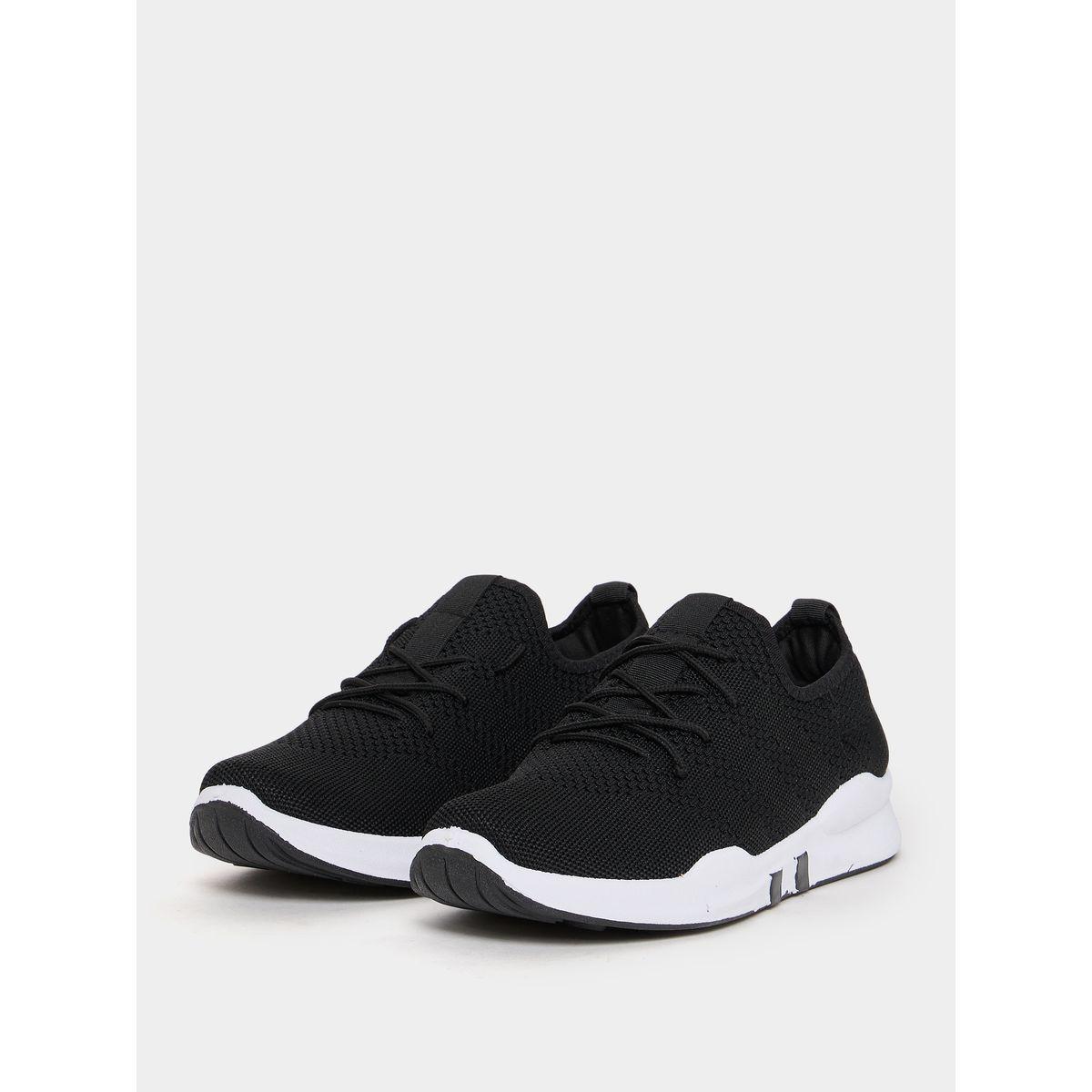 Styli Mesh Upper Lace Up Light Weight Sneakers-men-shoes-sneakers-image-2