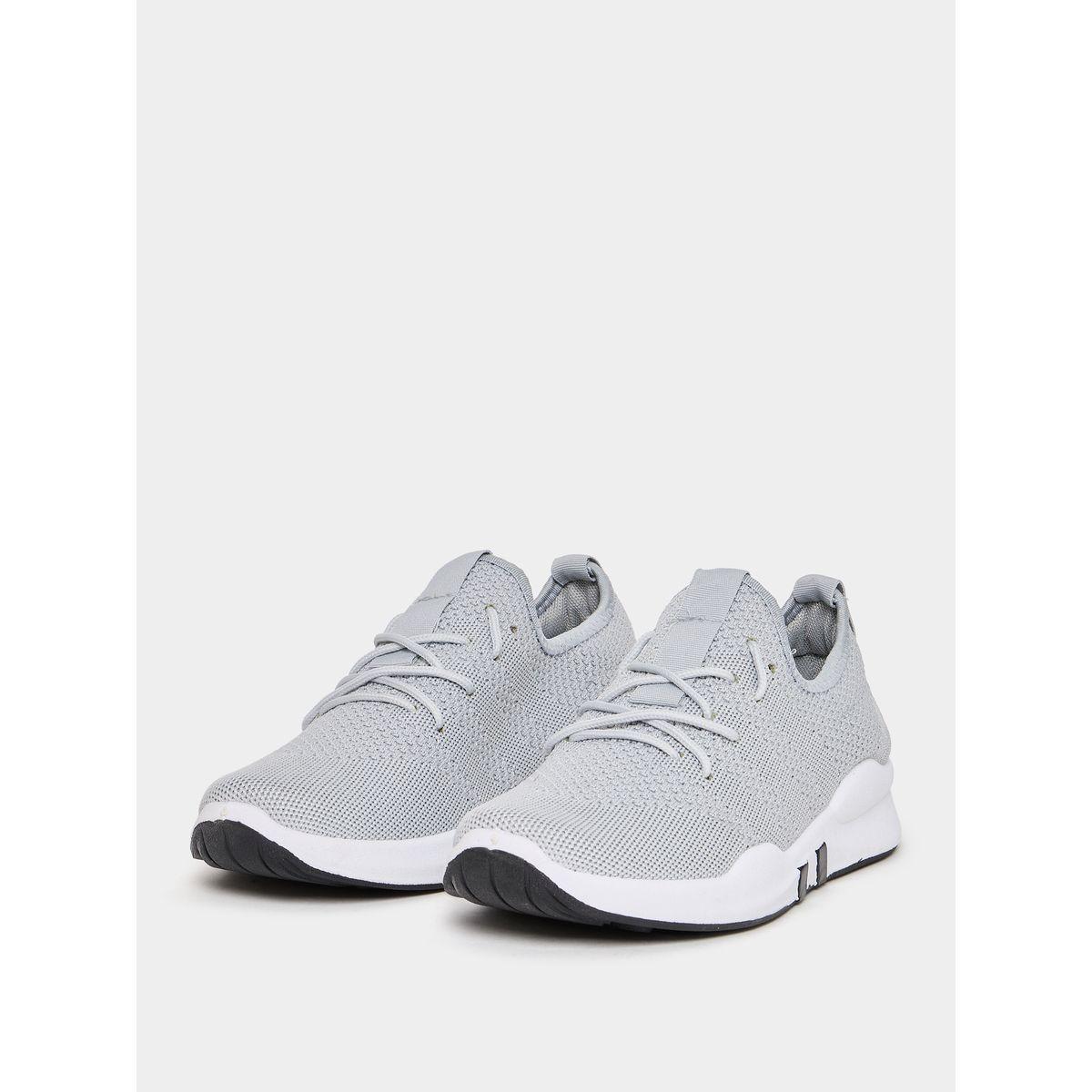 Styli Mesh Upper Lace Up Light Weight Sneakers-men-shoes-sneakers-image-2