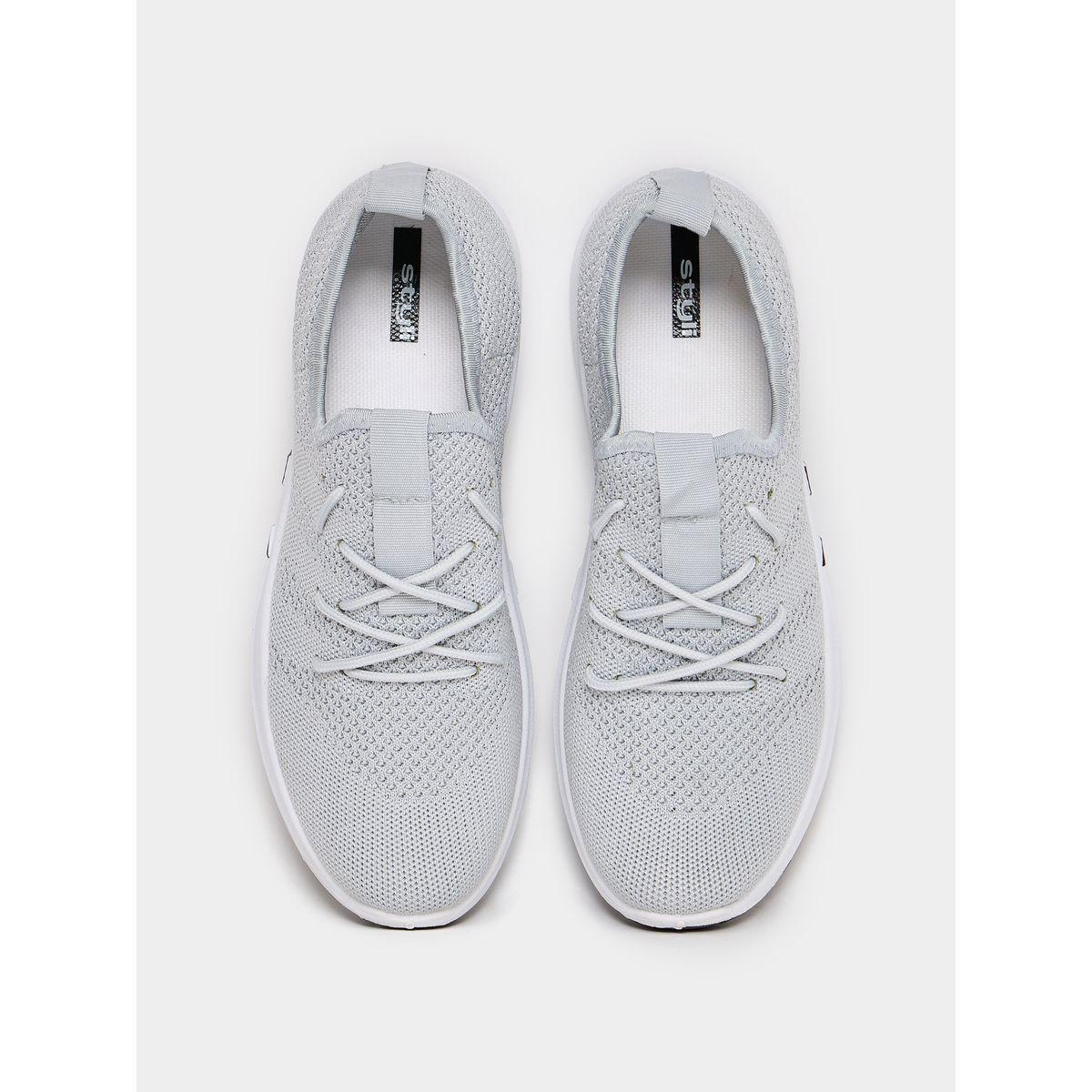 Styli Mesh Upper Lace Up Light Weight Sneakers-men-shoes-sneakers-image-5