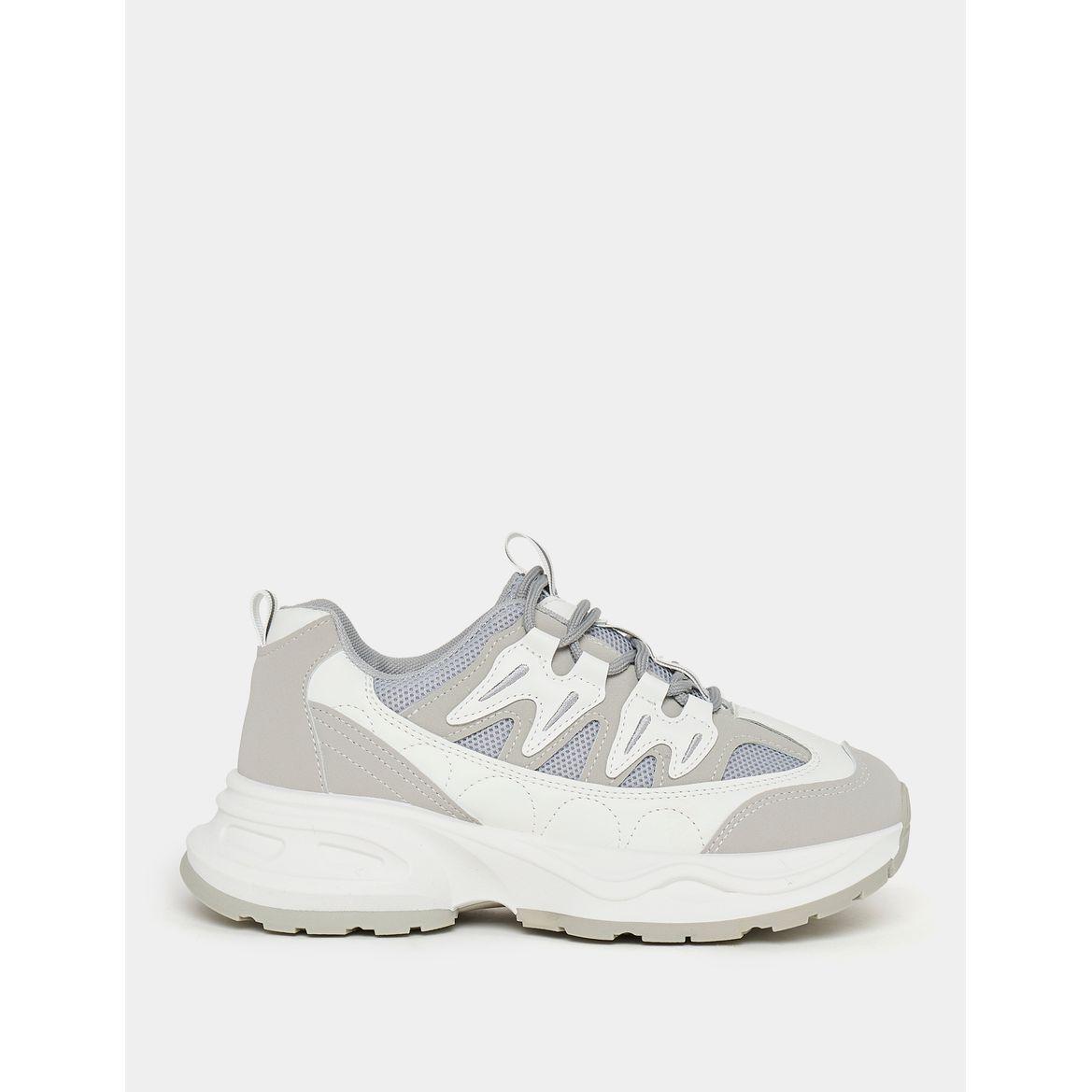 Styli Colorblock Lace Up Chunky Sneakers-women-shoes-sneakers-image-2