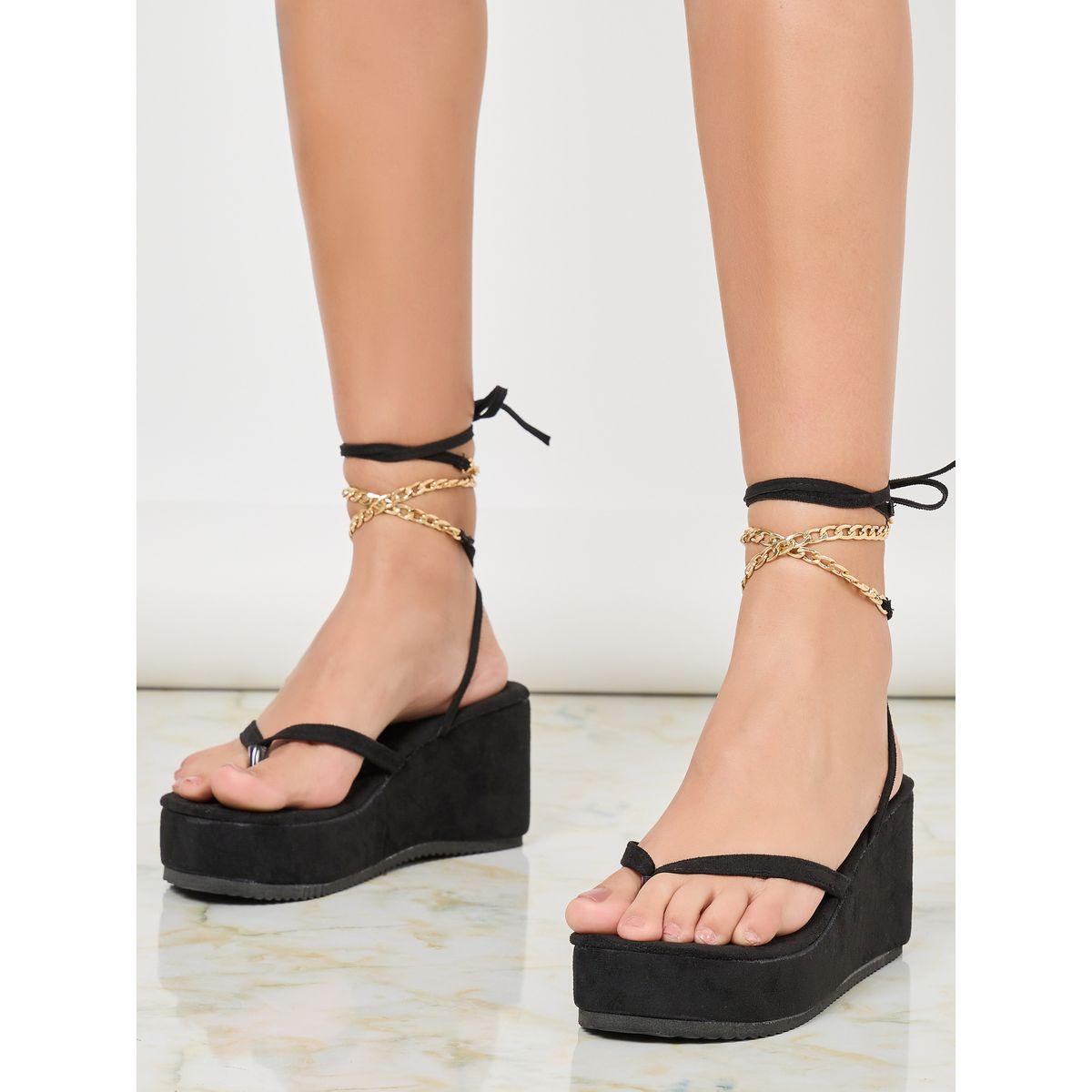 صندل بكعب بلاتفورم ونمط ثونغ-women-shoes-heels-image-1