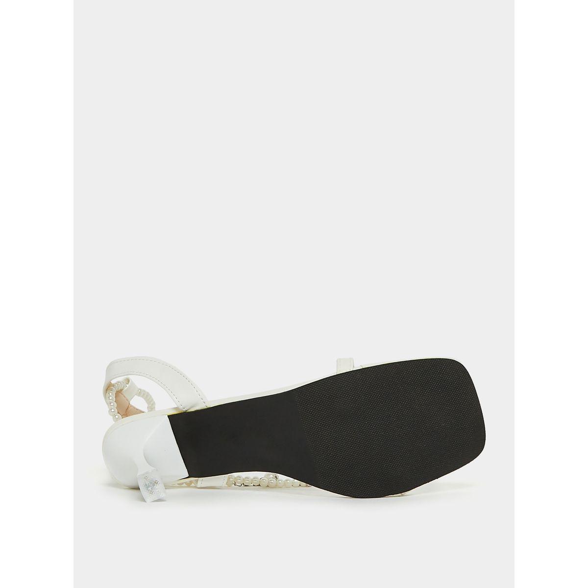 Styli Faux Pearl Ankle Strap Stiletto Heel Sandal-women-shoes-heels-image-6