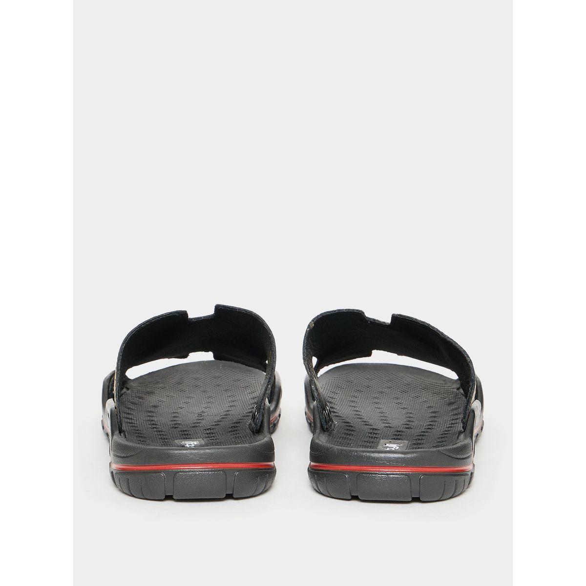 Styli Open Toe Casual PU Sandals-men-shoes-sandals-image-3