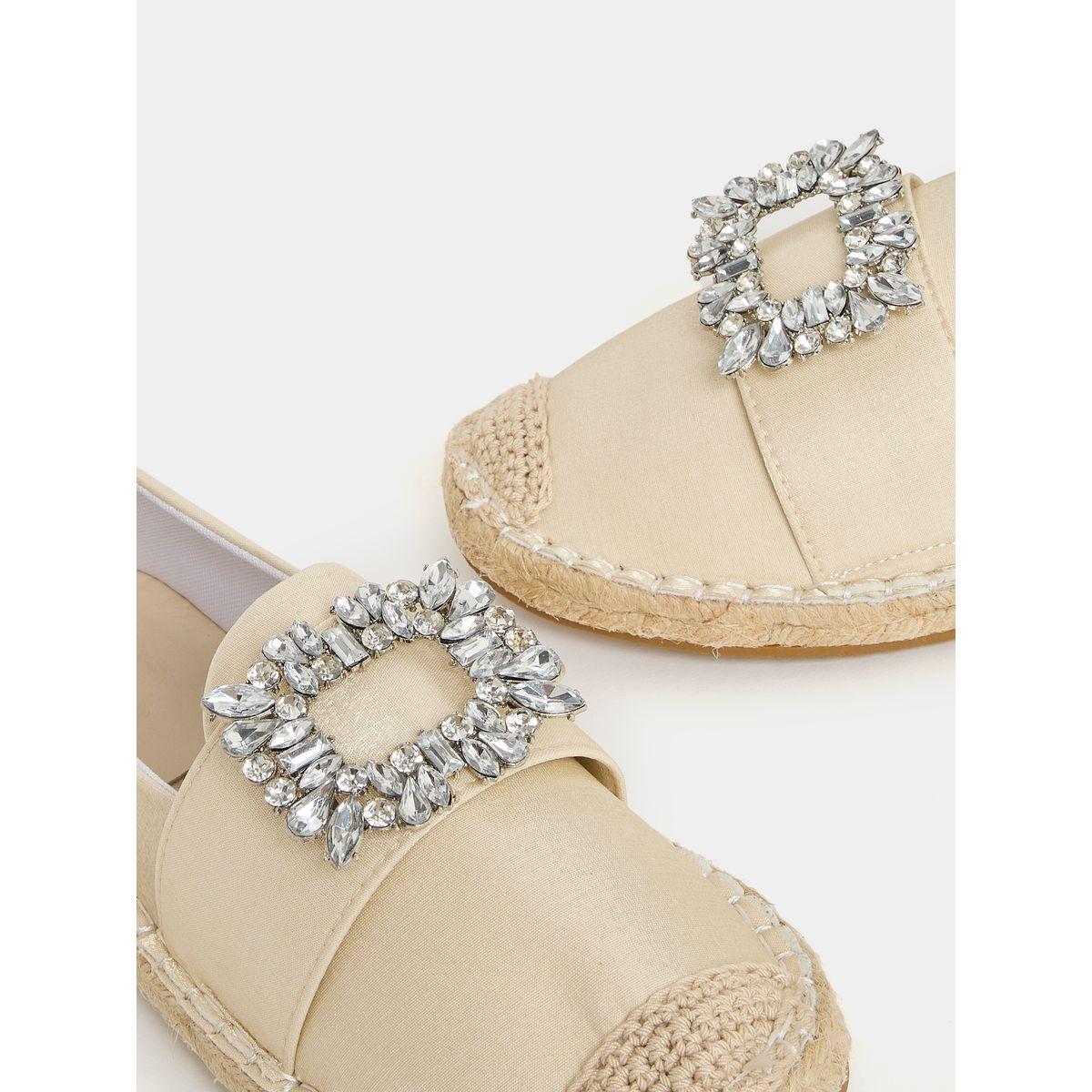 Styli Embellished Accent Espadrille Shoes-women-shoes-loafersandmoccasins-image-4
