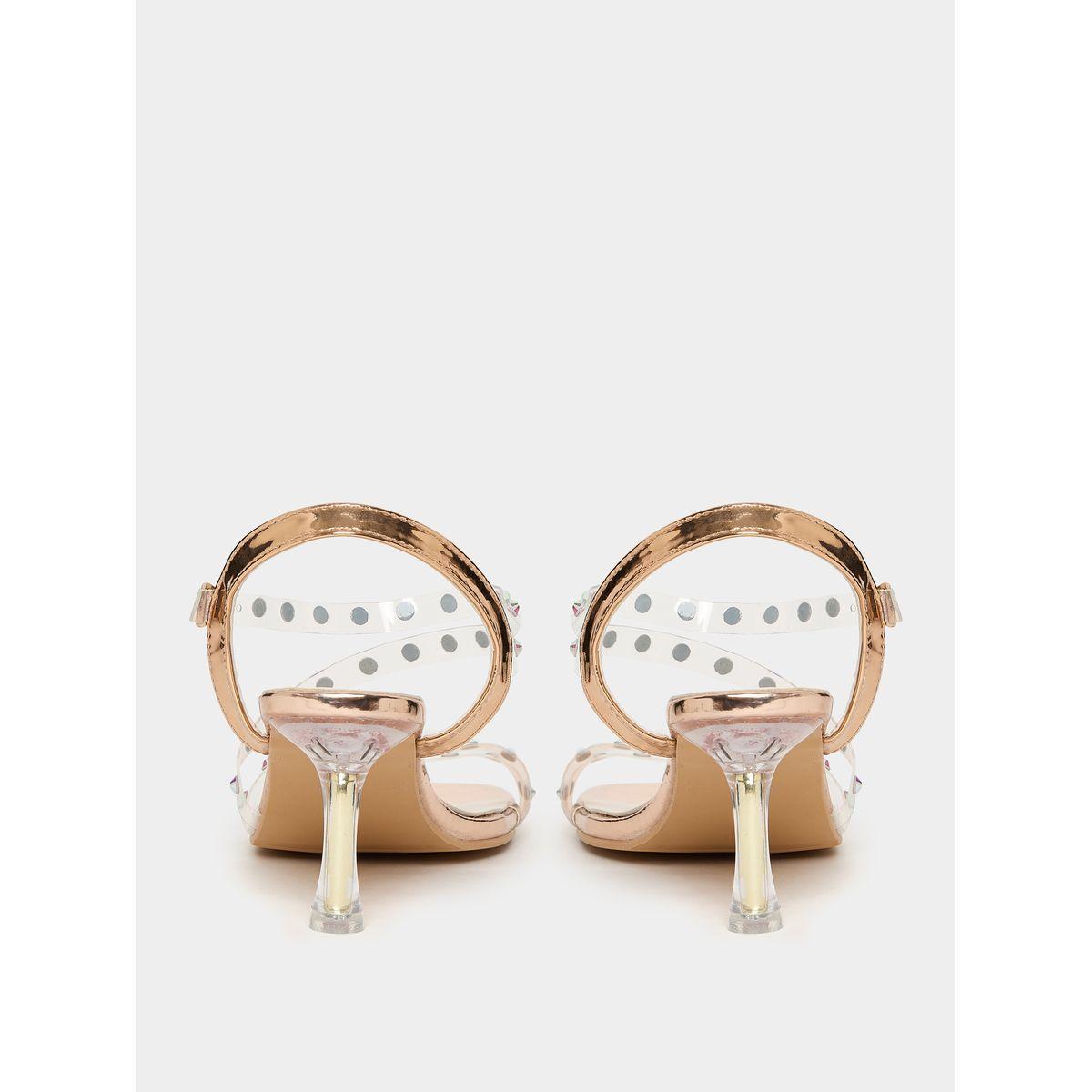 Styli Studded Strap Slingback Sandals-women-shoes-heels-image-5