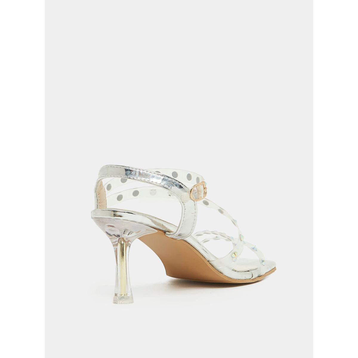 Styli Studded Strap Slingback Heel Sandals-women-shoes-heels-image-4