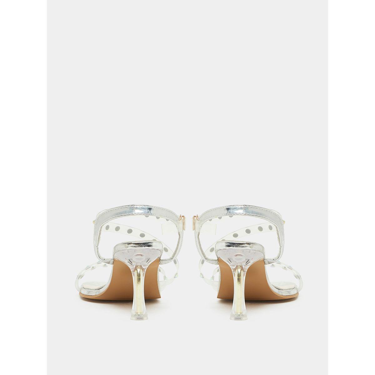 صندل بسير مرصع مع سير خلقي للغلق-women-shoes-heels-image-5