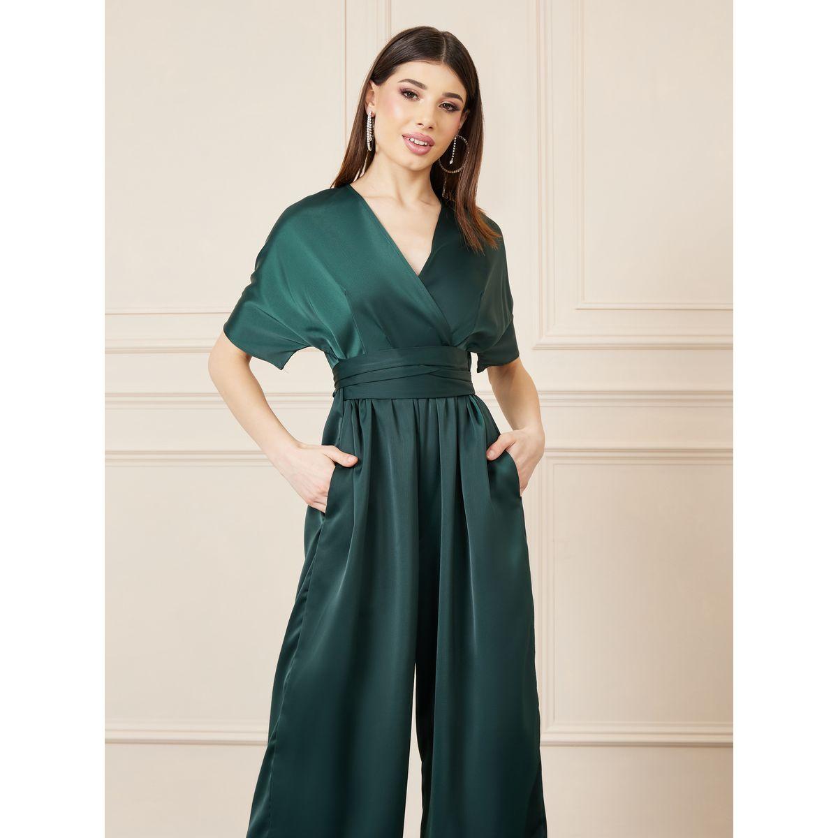 Styli Satin Front Strap Wide Leg Jumpsuit-women-clothing-jumpsuits-image-2