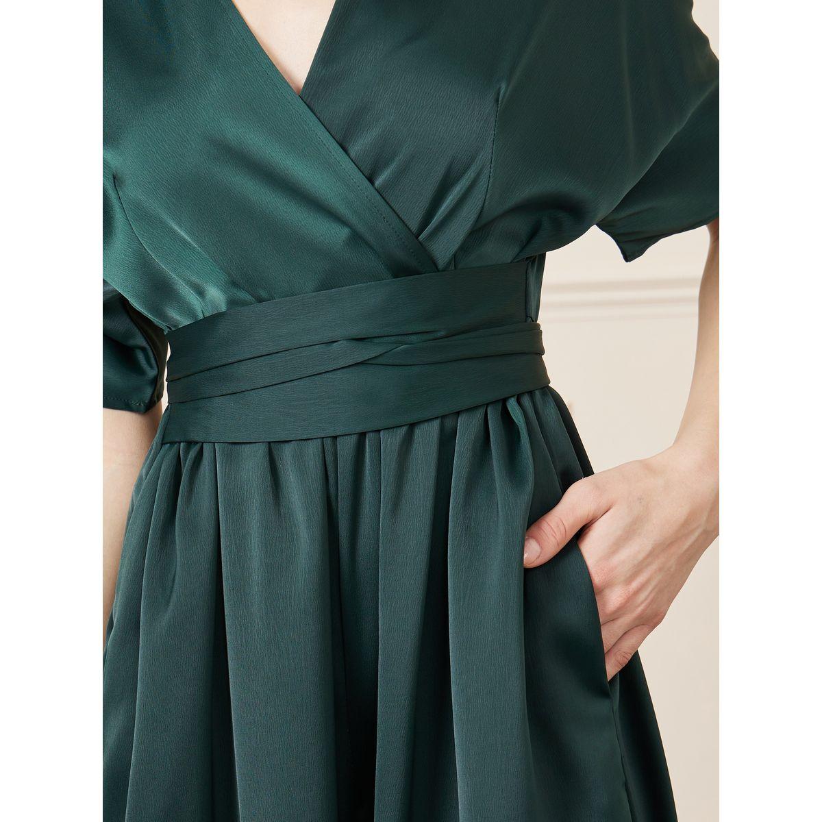 Styli Satin Front Strap Wide Leg Jumpsuit-women-clothing-jumpsuits-image-3