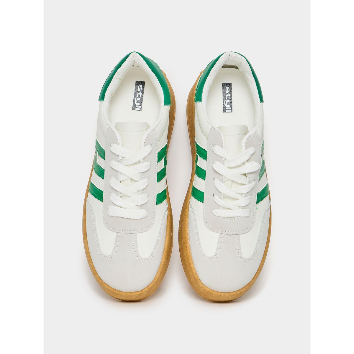 Styli Gum Sole Suede Look Contrast Detail Sneakers-women-shoes-sneakers-image-5