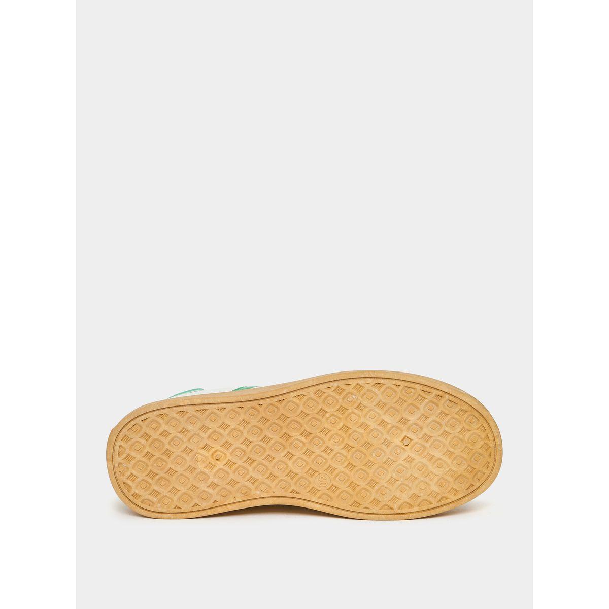 Styli Gum Sole Suede Look Contrast Detail Sneakers-women-shoes-sneakers-image-7