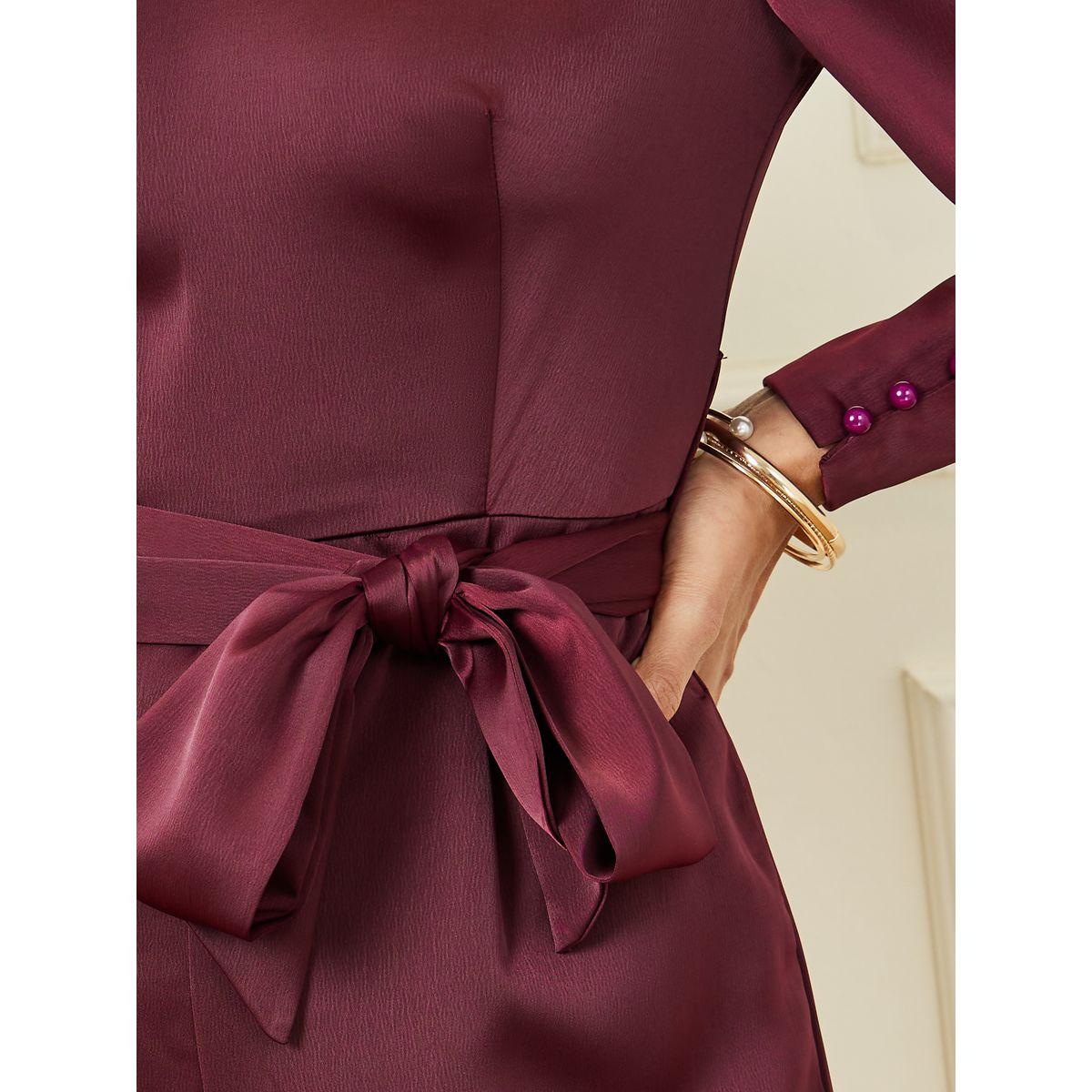 Styli Satin Wide Leg Jumpsuit with Self Tie-women-clothing-jumpsuits-image-3