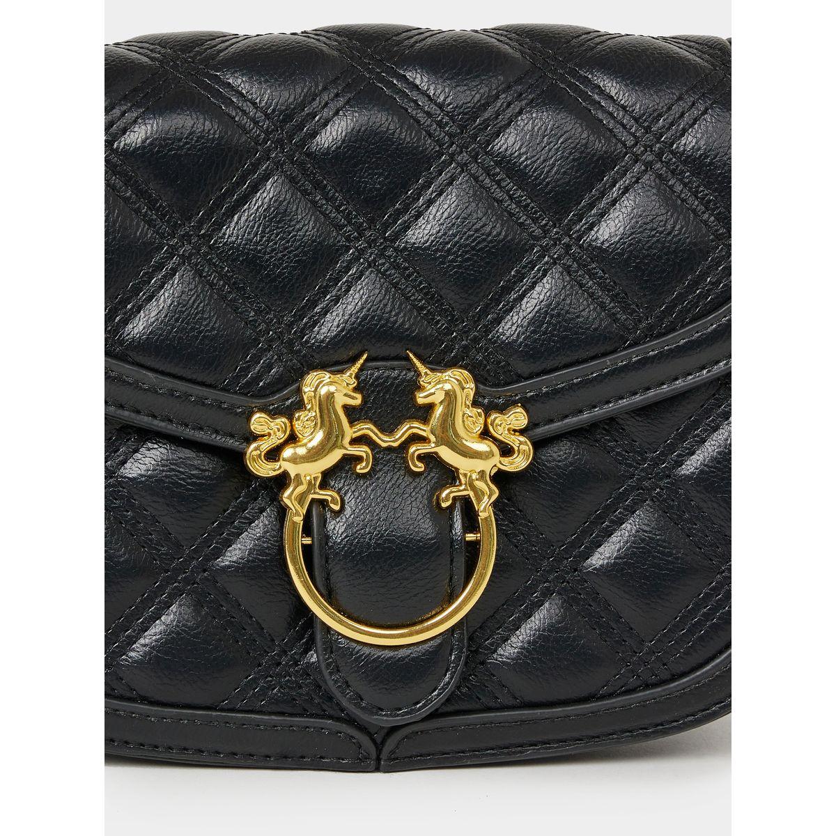 Styli Quilted Shoulder Bag with Buckle Detail-women-bagsandwallets-handbags-image-7