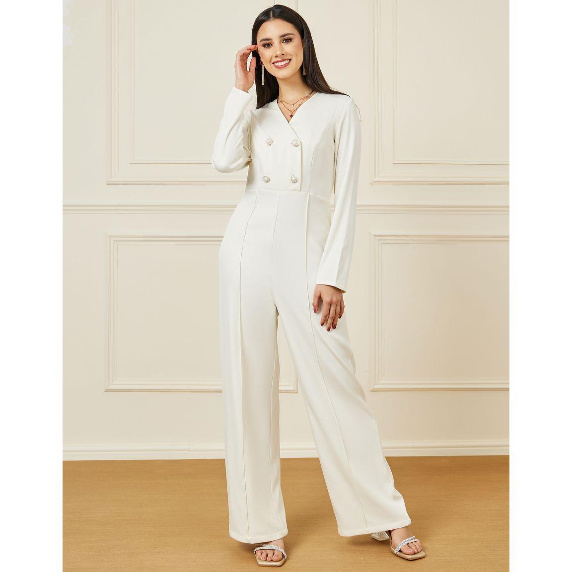 Styli Button Front Wide Leg Tailored Jumpsuit-women-clothing-jumpsuits-image-1