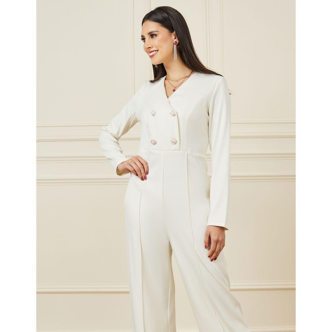 Styli Button Front Wide Leg Tailored Jumpsuit-women-clothing-jumpsuits-image-2