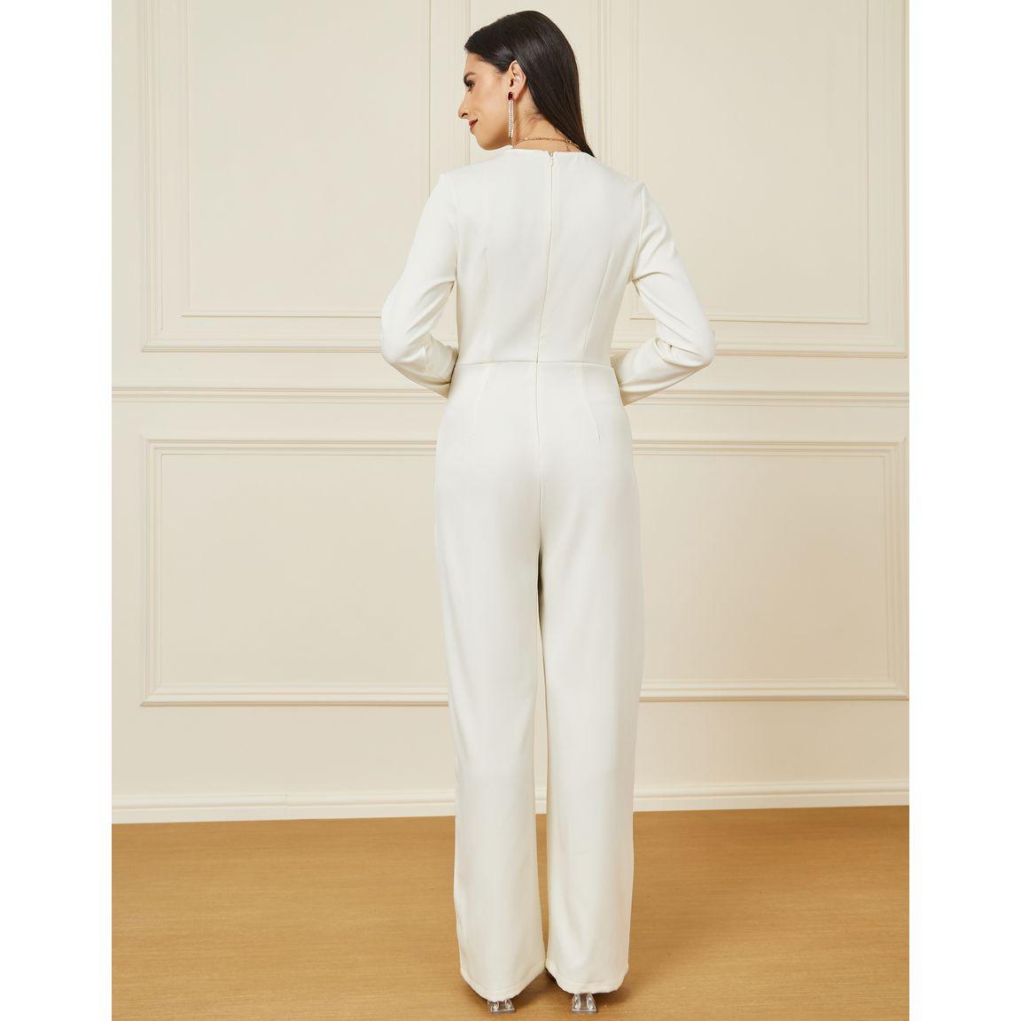 Styli Button Front Wide Leg Tailored Jumpsuit-women-clothing-jumpsuits-image-4