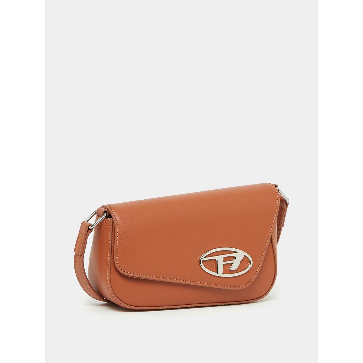 Styli Metal Accent Crossbody Bag with Button Closure-women-bagsandwallets-handbags-image-1
