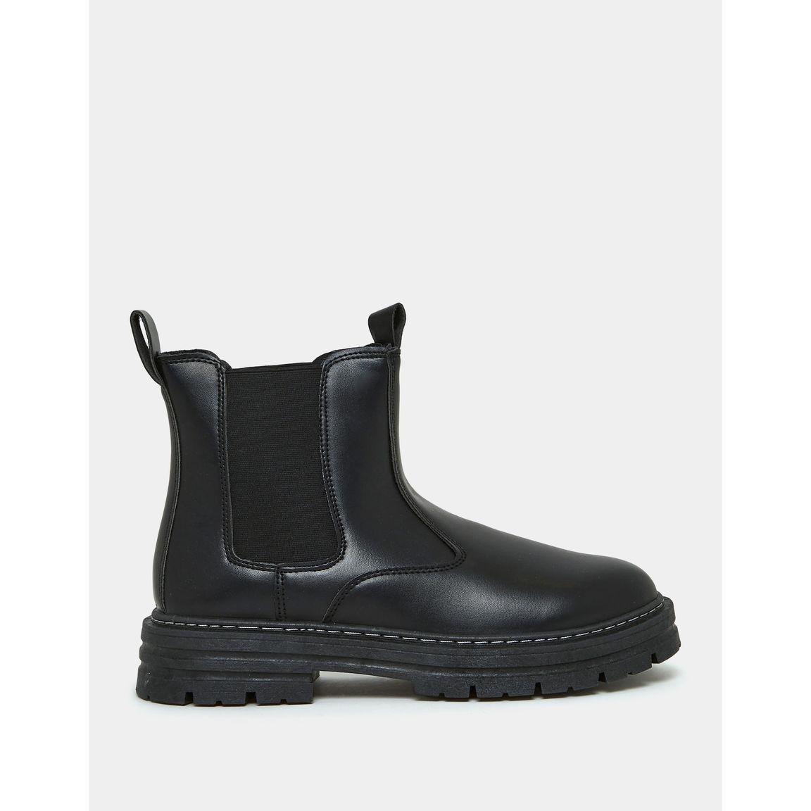 Styli Leather Look Chelsea Boots-men-shoes-boots-image-1