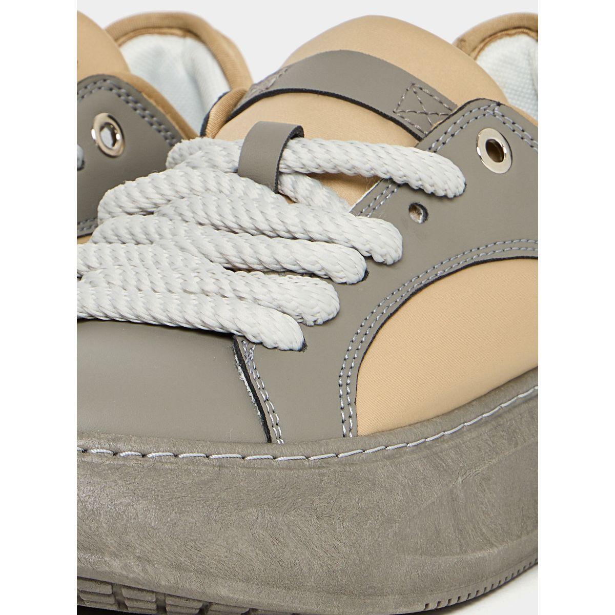 Styli Colorblock Chunky Sole Textured Lace Up Sneakers-men-shoes-sneakers-image-5