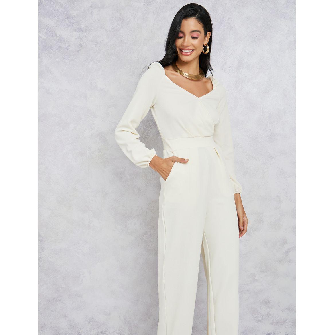 Styli Textured Knit Straight Leg Jumpsuit-women-clothing-jumpsuits-image-2