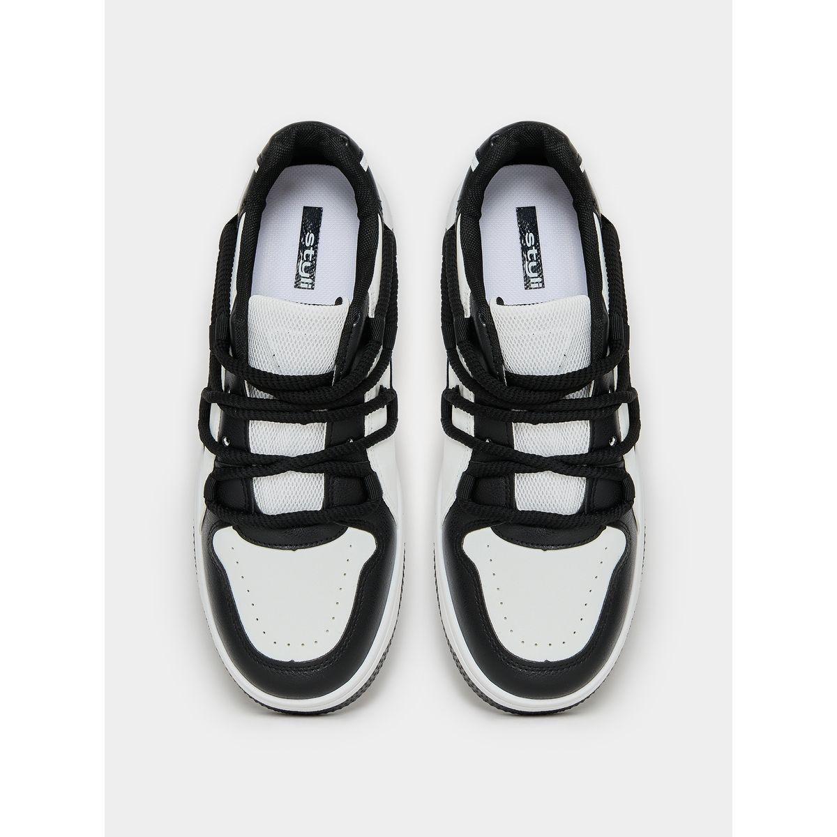 Styli Colorblock Contrast Lace Up Sneakers-men-shoes-sneakers-image-5
