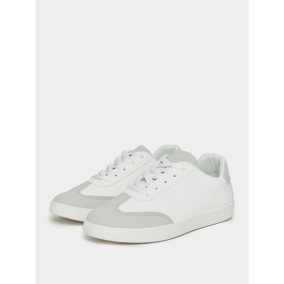 Styli Contrast Panel Lace Up Sneakers-men-shoes-sneakers-image-3