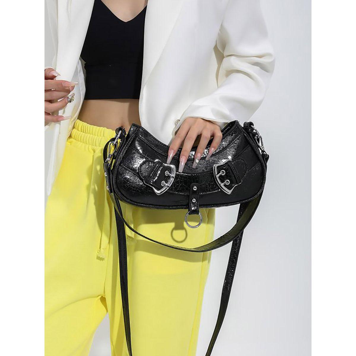 Styli Side Belt Design Shoulder Bag-women-bagsandwallets-handbags-image-1