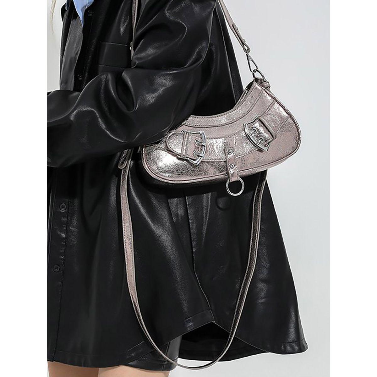 Styli Side Belt Design Shoulder Bag-women-bagsandwallets-handbags-image-2