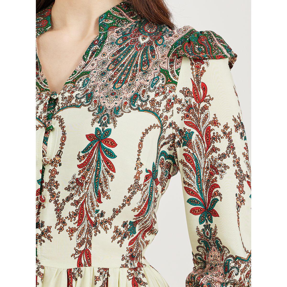 Styli Paisley Print Long Sleeve A-Line Midi Dress-women-clothing-dresses-image-5