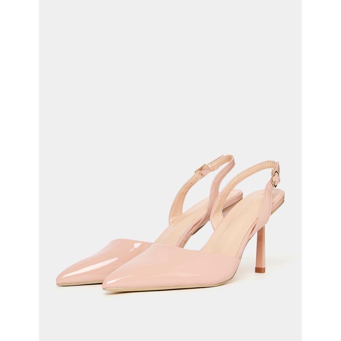 Styli Slingback Stiletto Sandals with Buckle Closure-women-shoes-heels-image-3
