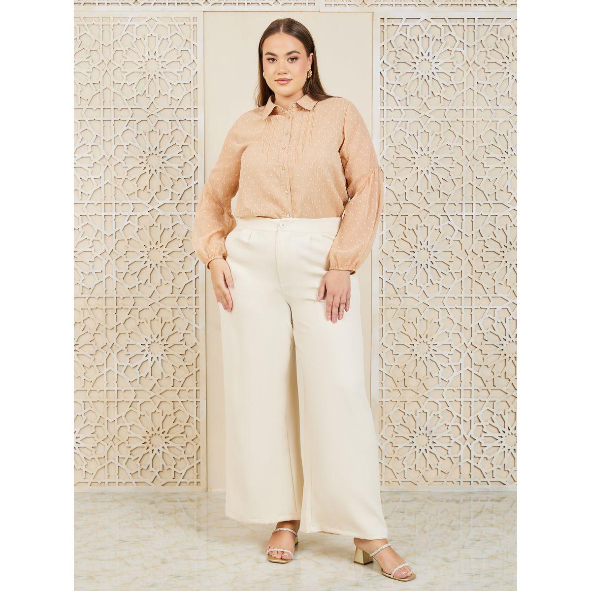 بلوزة كاجوال باكمام طويلة-women-clothing-shirtsandblouses-shirts-image-3