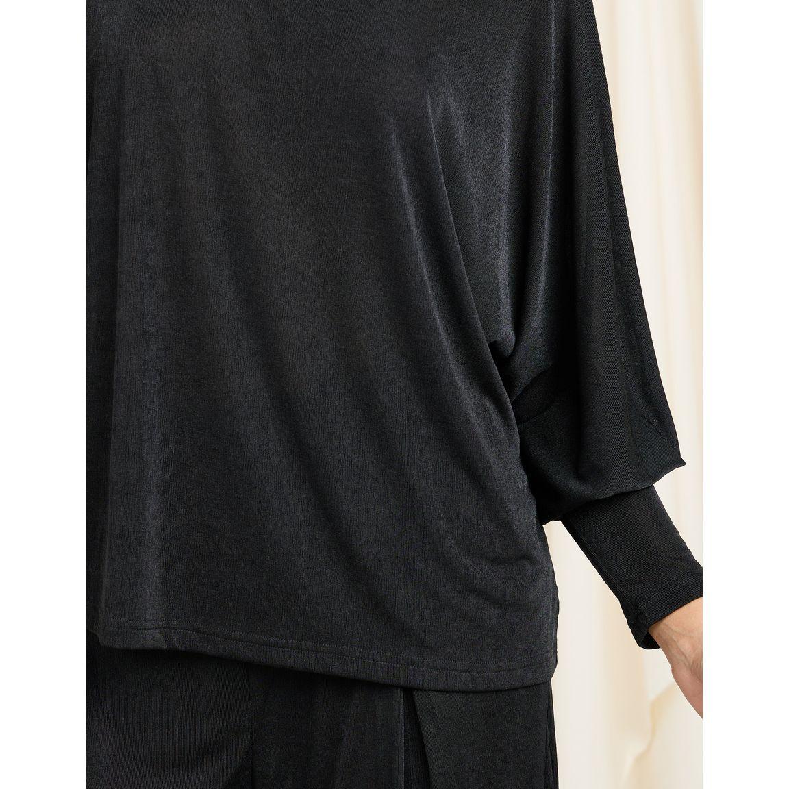 طقم منسق من بنطال وبلوزة واكمام وطواطية-women-clothing-coordsets-image-3