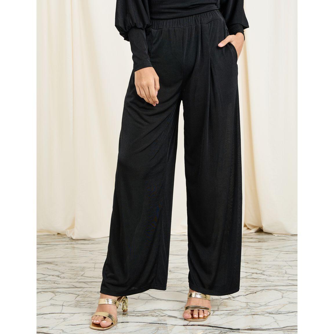 طقم منسق من بنطال وبلوزة واكمام وطواطية-women-clothing-coordsets-image-5
