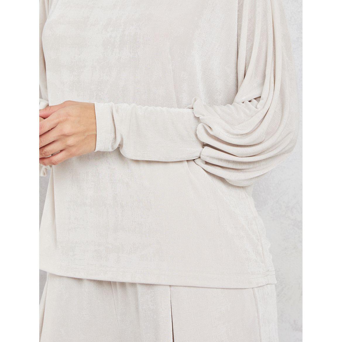 Styli Solid Wide Neck Top & Pants-women-clothing-coordsets-image-4