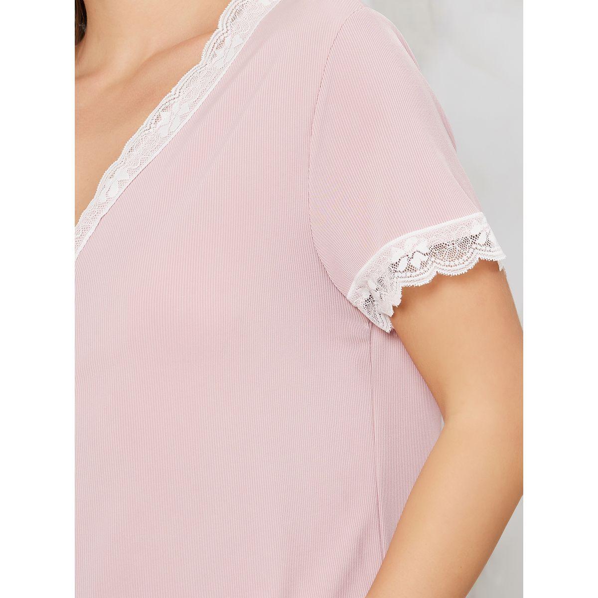 Styli Unwind Scallop Lace Trim Top & Pyjama Set-women-clothing-nightwear-pyjamas-longsets-image-3