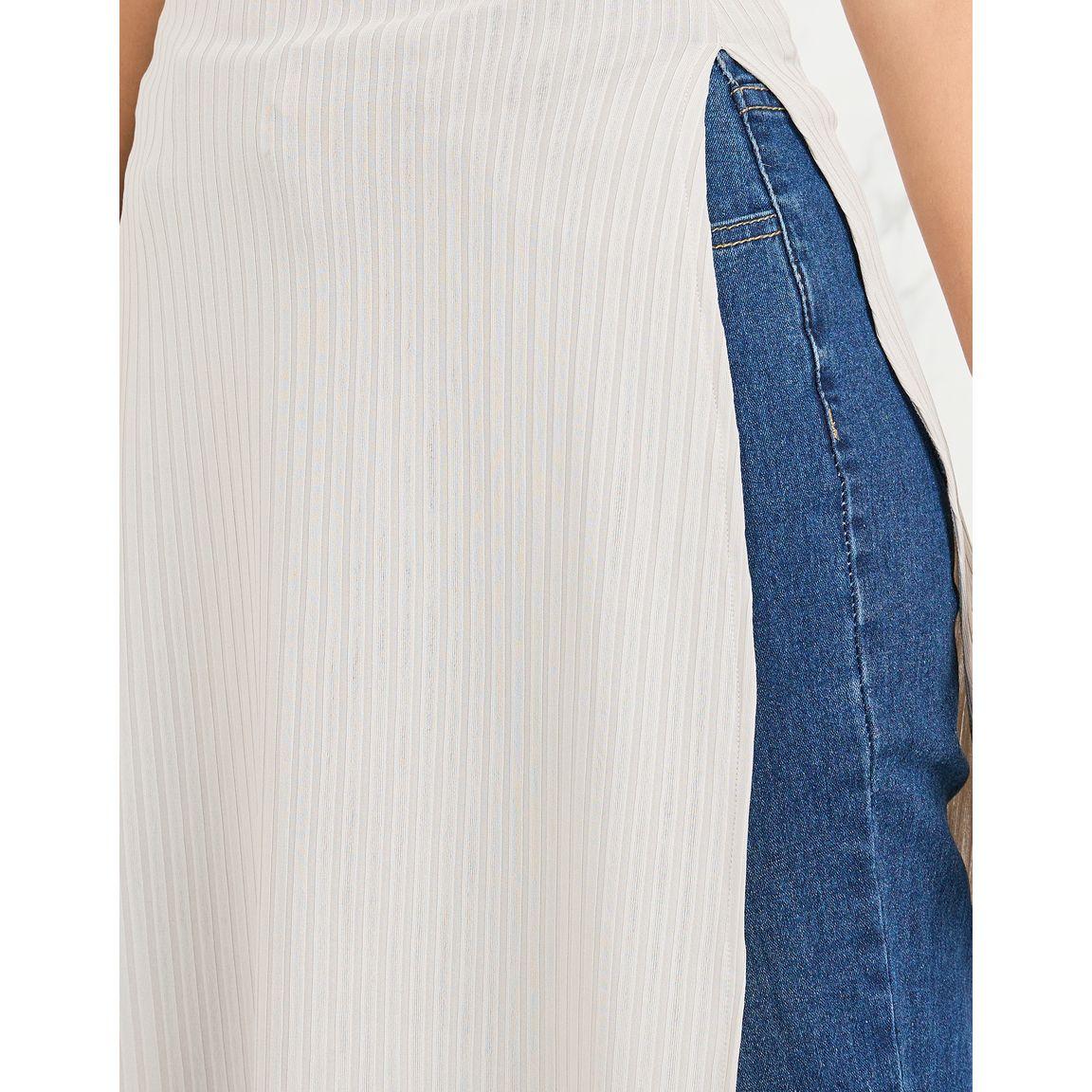 تيشيرت مضلع واكمام قصيرة-women-clothing-tshirts-image-3