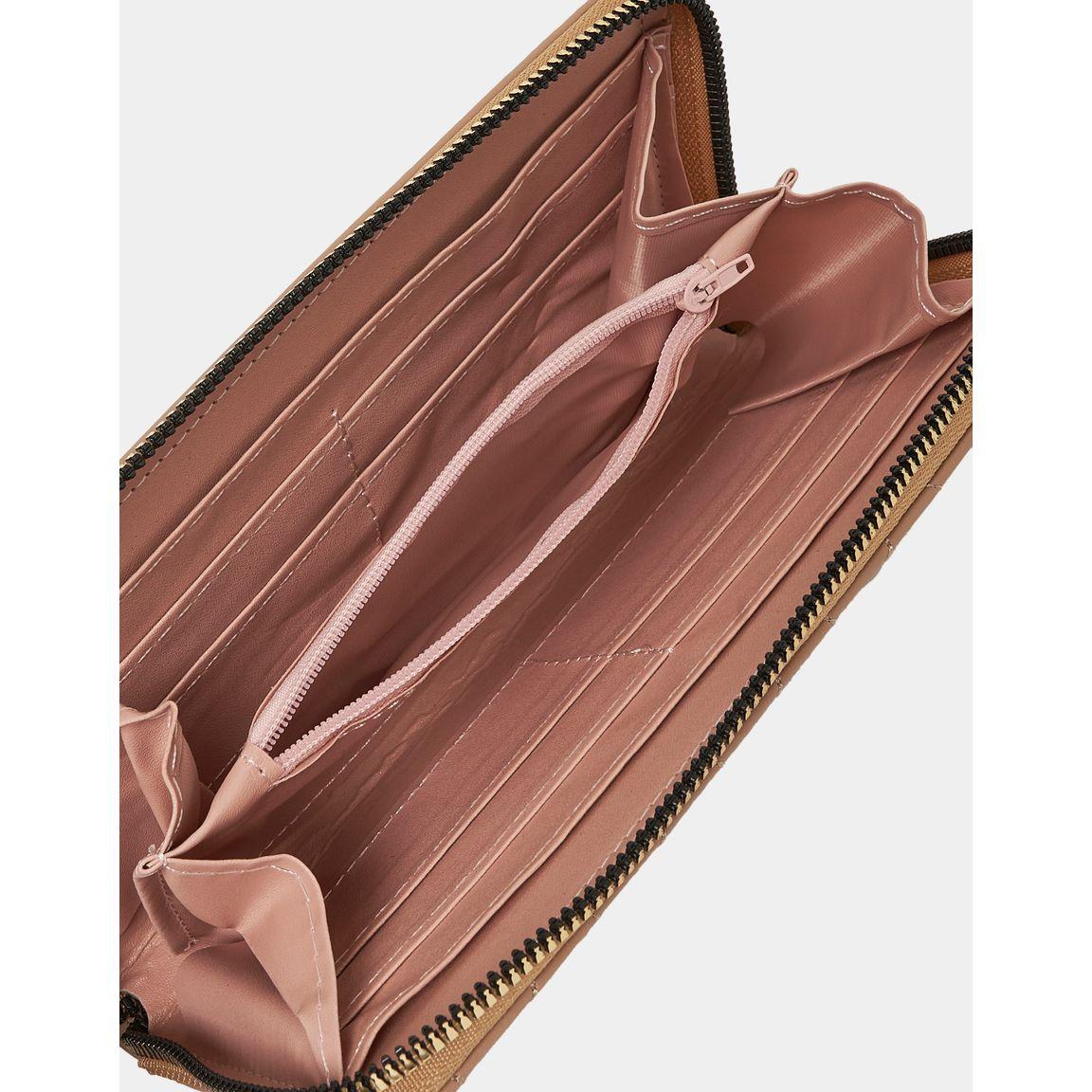 Styli Quilted Wallet with Pompom Detail-women-bagsandwallets-wallets-image-3