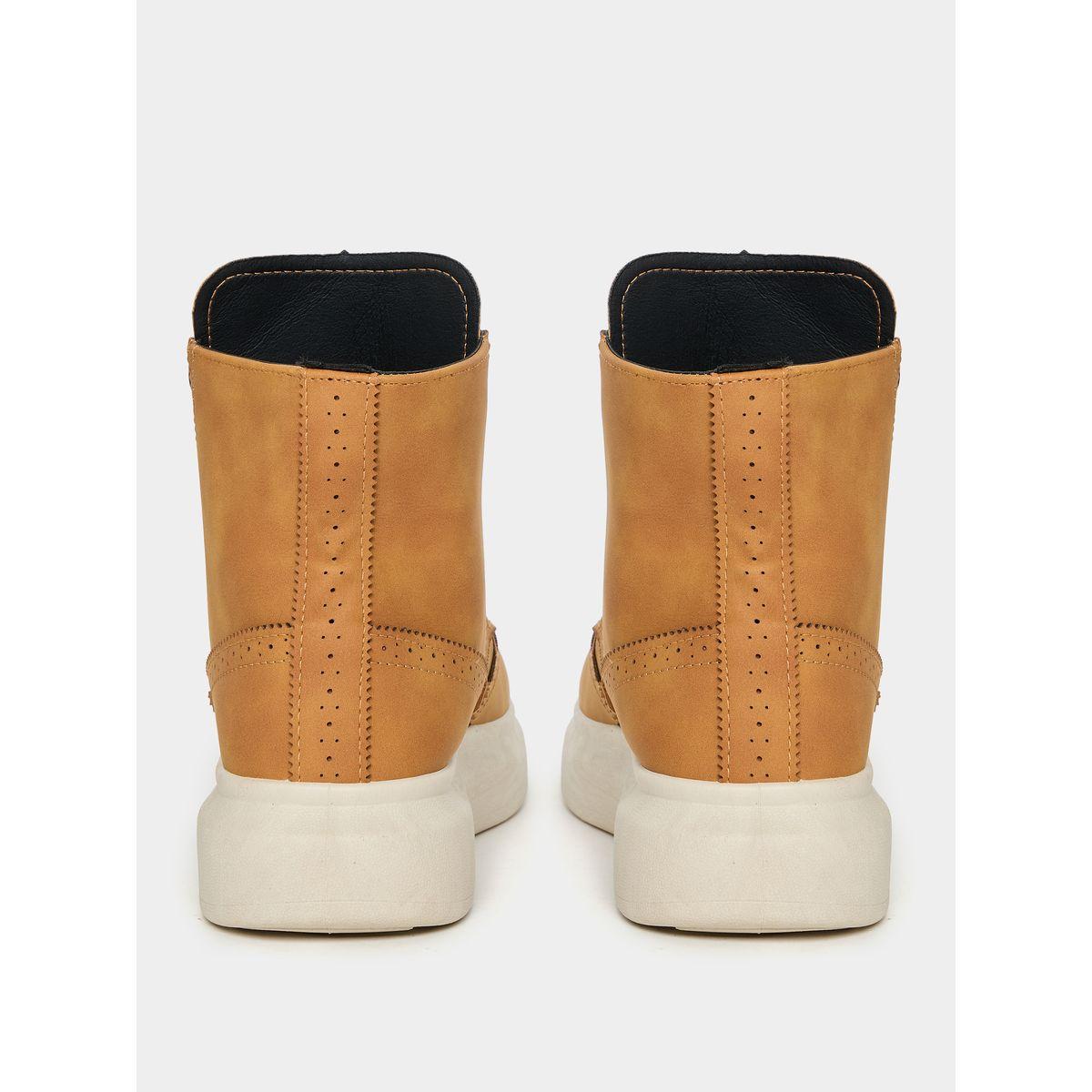 Styli Lace Up High Top Flat Sole Boots-men-shoes-boots-image-3