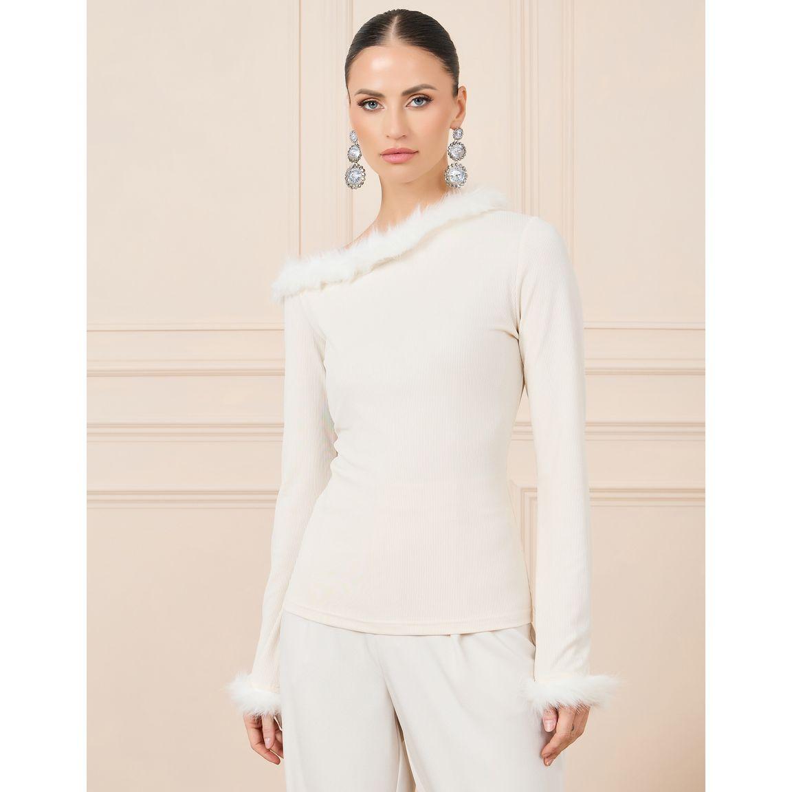 طقم منسق من ( بنطال + بلوزة )-women-clothing-coordsets-image-3