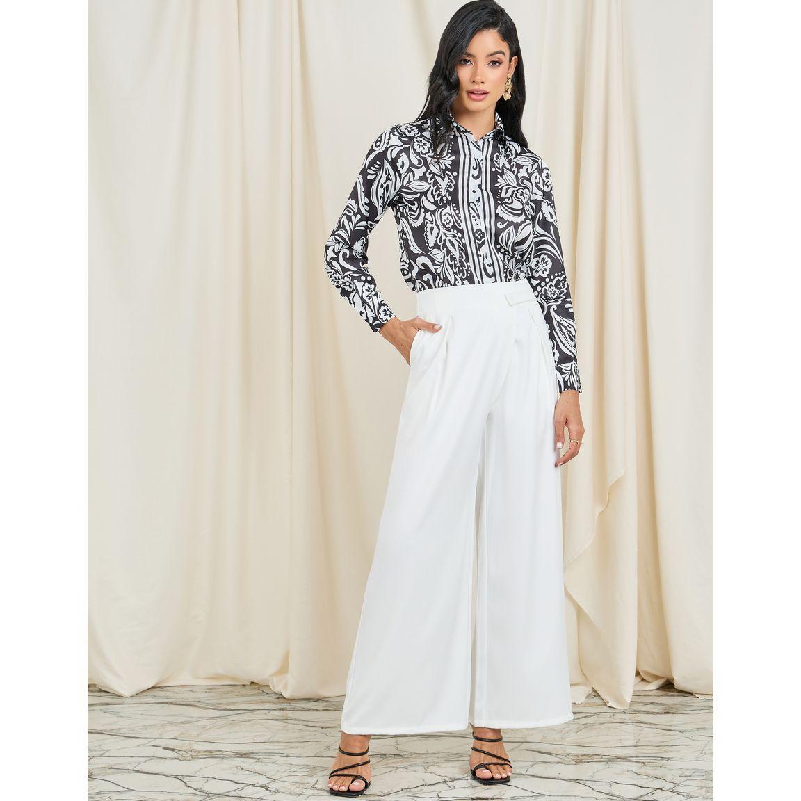 Styli Paisley Print Button Front Shirt-women-clothing-shirtsandblouses-shirts-image-2
