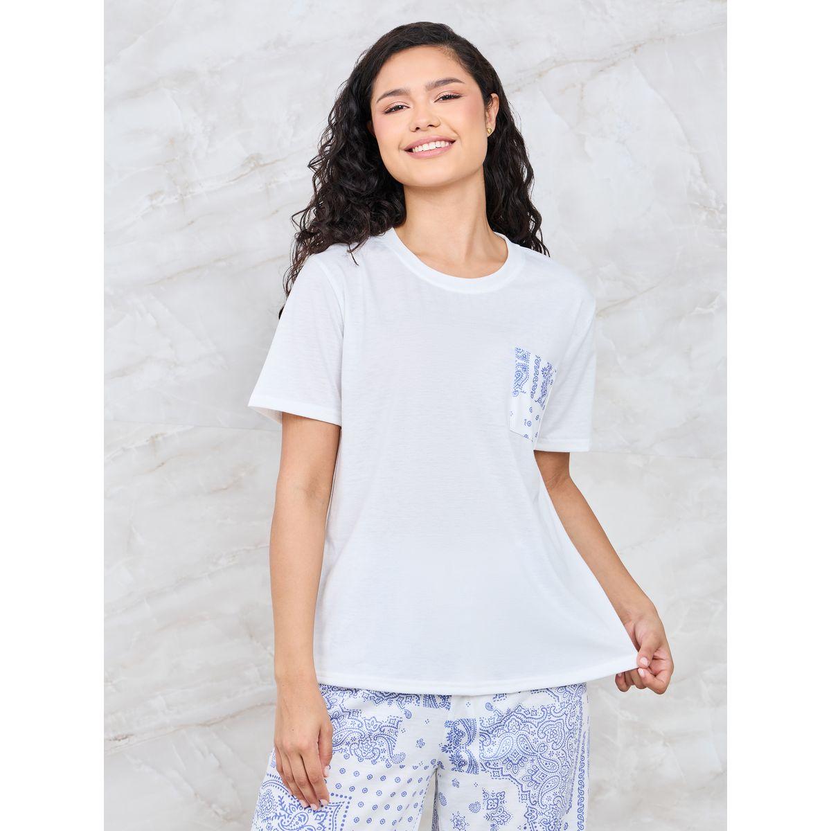 قميص جيب مطبوع من Styli Unwind وطقم بيجاما عريض الساق-women-clothing-nightwear-pyjamas-longsets-image-5