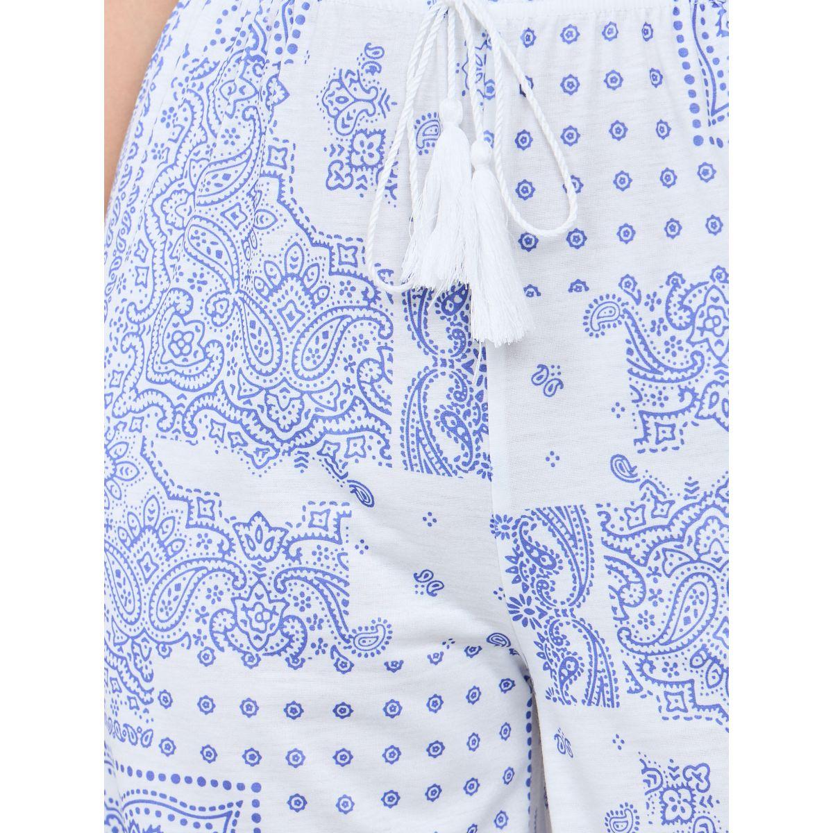 قميص جيب مطبوع من Styli Unwind وطقم بيجاما عريض الساق-women-clothing-nightwear-pyjamas-longsets-image-7