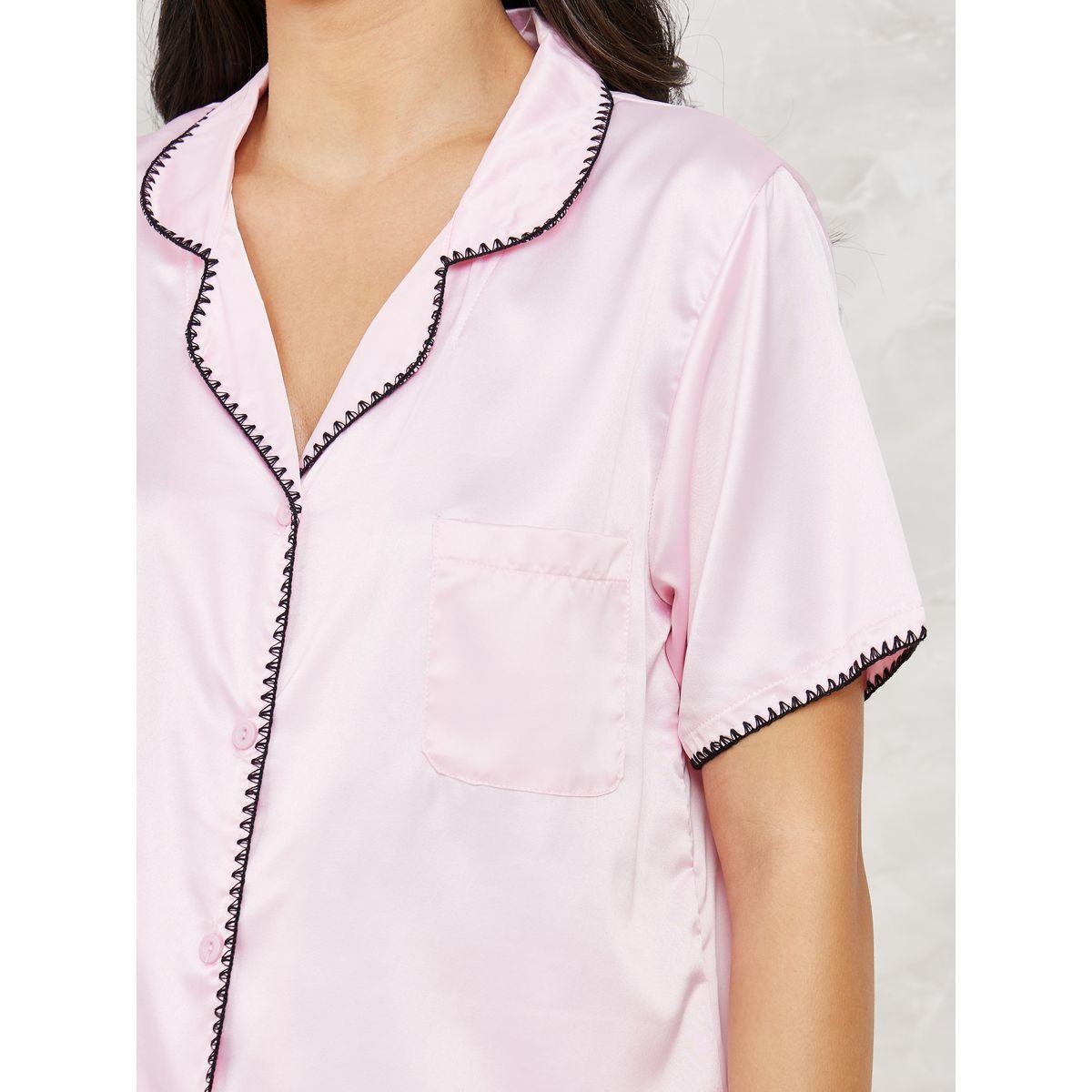 طقم بيجاما من ( بنطال + بلوزة )-women-clothing-nightwear-pyjamas-longsets-image-3